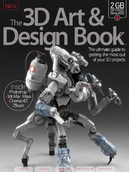 Title details for The 3D Art & Design Book by Future Publishing Ltd - Available